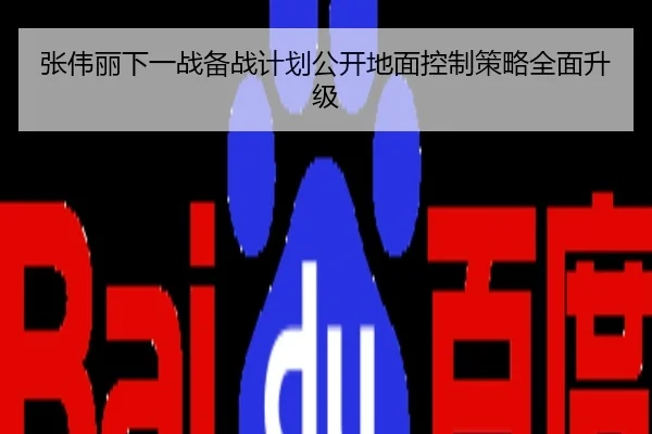 张伟丽下一战备战计划公开地面控制策略全面升级